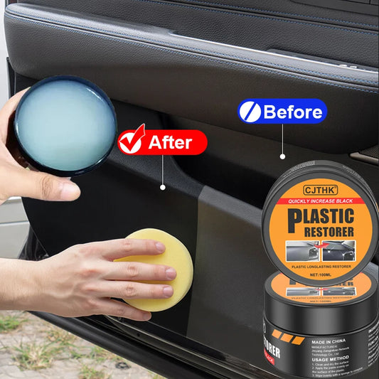 Car Plastic Restorer – Back to Black Gloss for Auto Interior