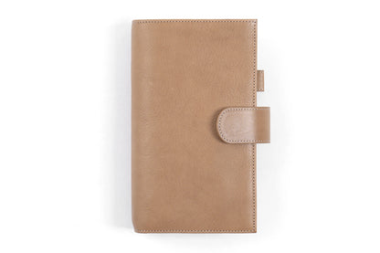 Vegetable Tanned Leather Travel Notebook – Standard Planner Cover