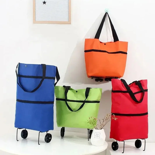 Folding Grocery Shopping Bag – Large Capacity & Portable Design