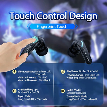 Lenovo GM2 Pro Wireless Earbuds Bluetooth 5.3 Gaming Headset