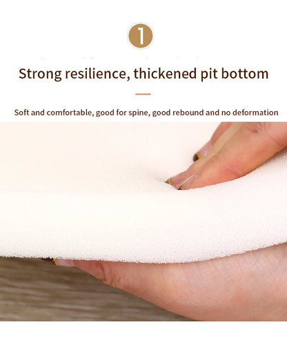 Dog Bed Mat & Sofa Kennel - Soft, Breathable Cushion