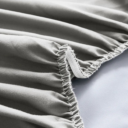Waterproof Fitted Bed Sheet – Soft, Breathable Mattress Cover
