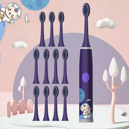 Kids Electric Toothbrush Cartoon Design