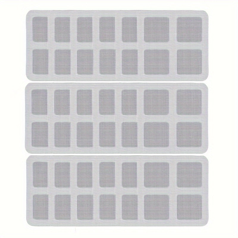 Disposable Shower Drain Hair Catchers – Mesh Stickers for Bathroom