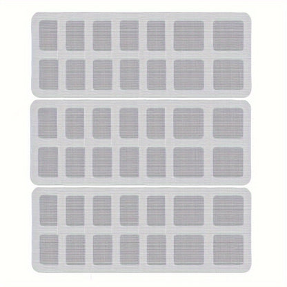 Disposable Shower Drain Hair Catchers – Mesh Stickers for Bathroom