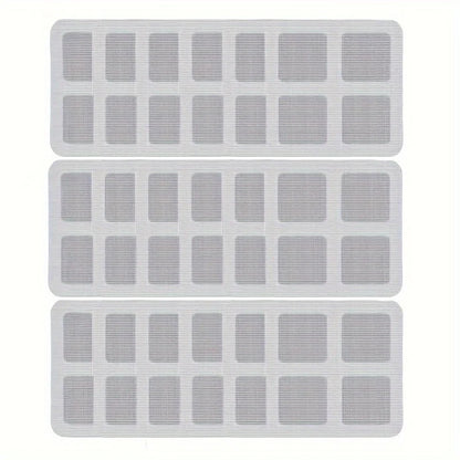 Disposable Shower Drain Hair Catchers – Mesh Stickers for Bathroom