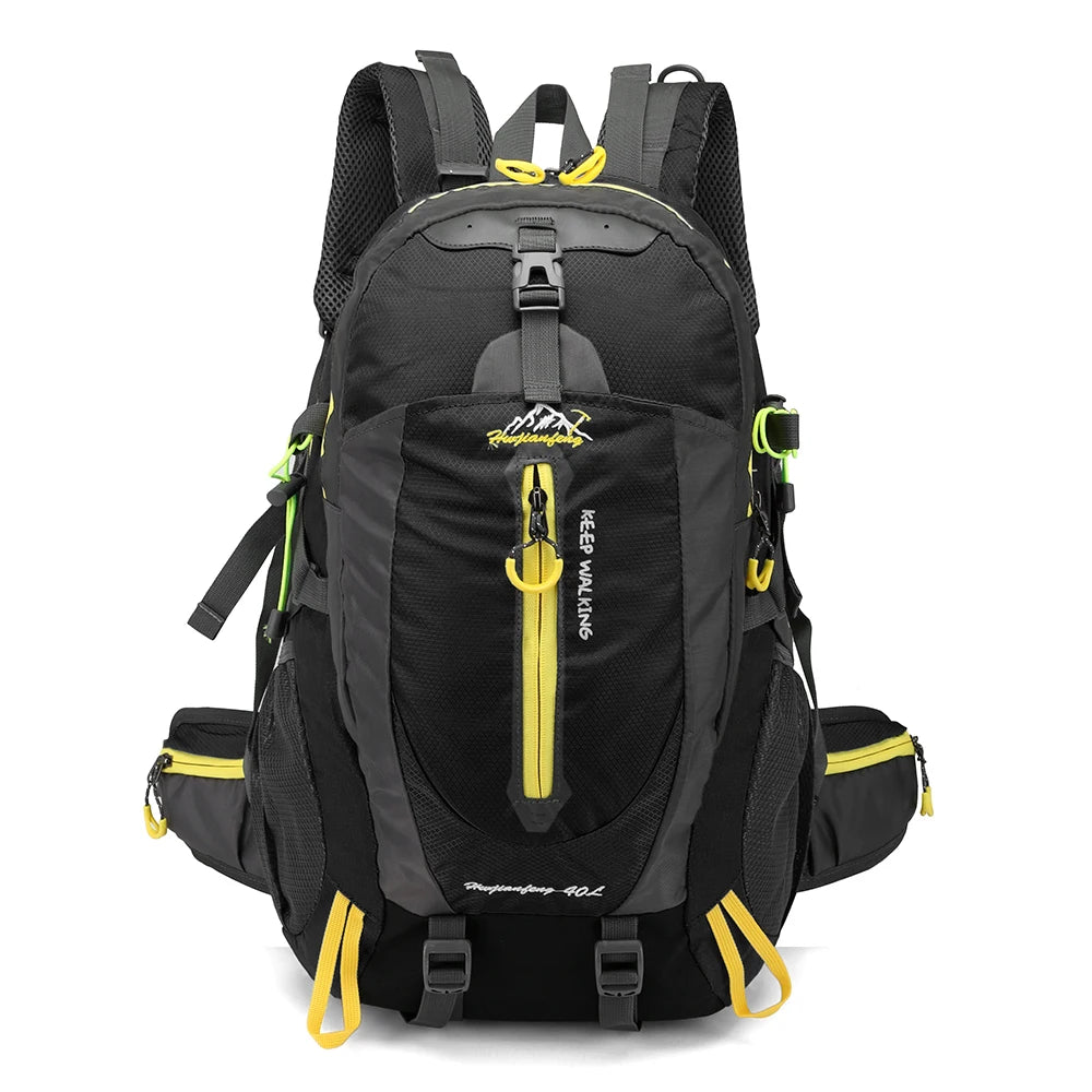 Cartmela 40L Water-Resistant Travel Backpack