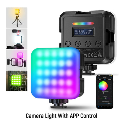 neewer rgb led video light