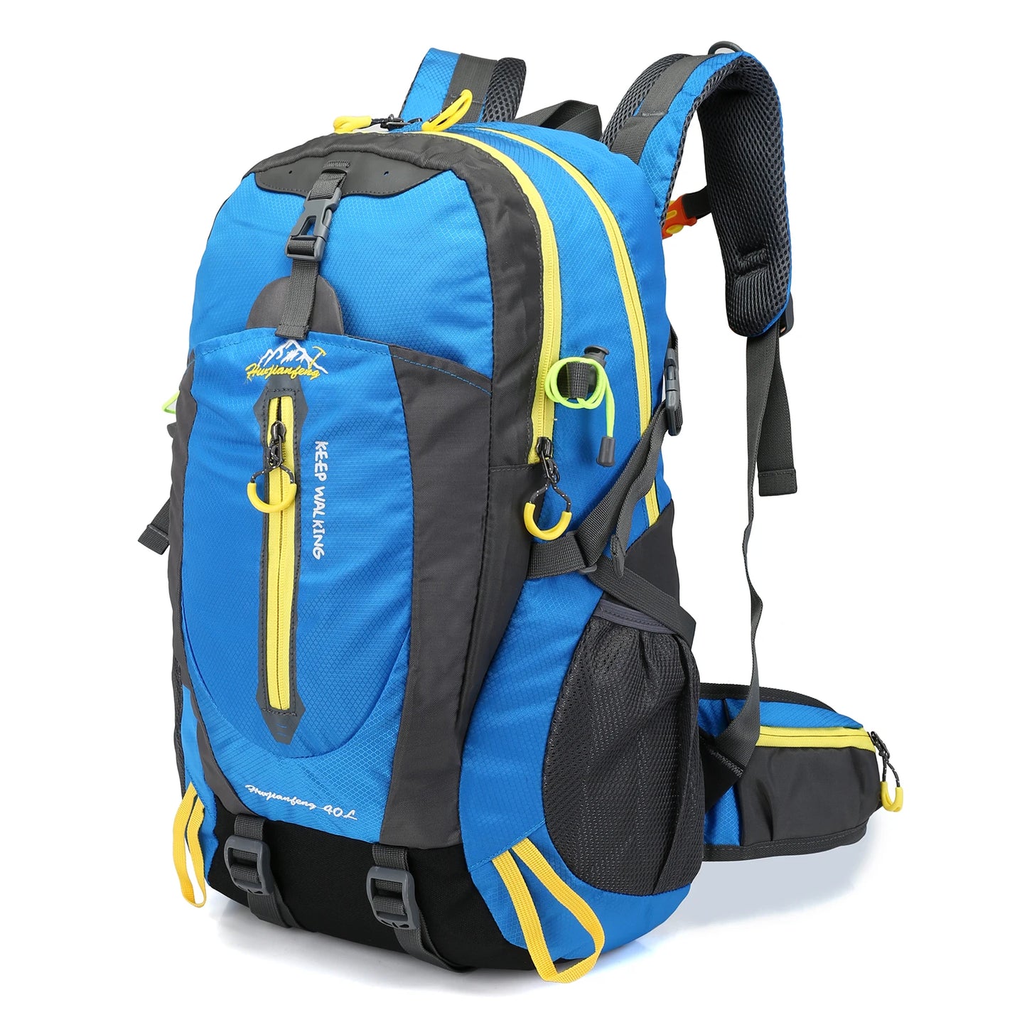 Cartmela 40L Water-Resistant Travel Backpack