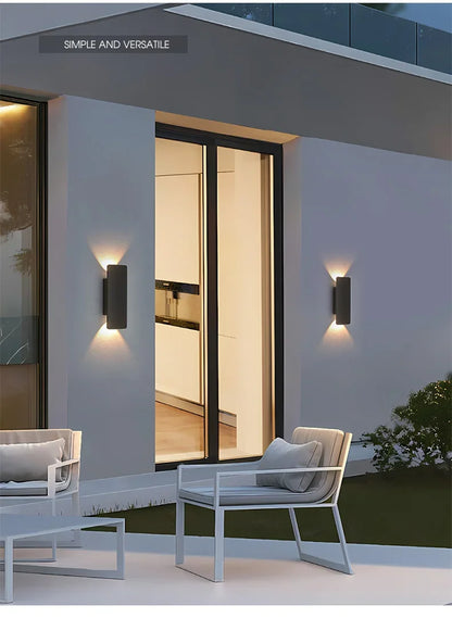 Modern LED Outdoor Wall Lamp – Waterproof IP65 Up Down Light