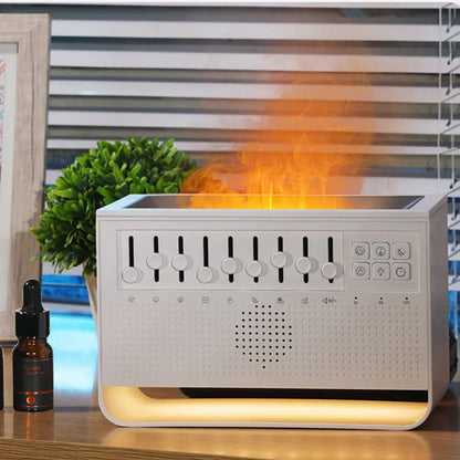 Portable White Noise Bluetooth Speaker with Night Light & Humidifier