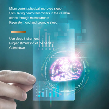 Handheld Microcurrent Sleep Aid Device for Anxiety & Relaxation