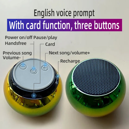 Cartmela Wireless Mini Bluetooth Speaker