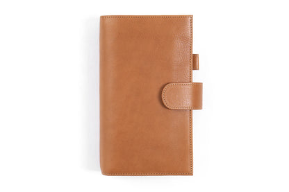 Vegetable Tanned Leather Travel Notebook – Standard Planner Cover