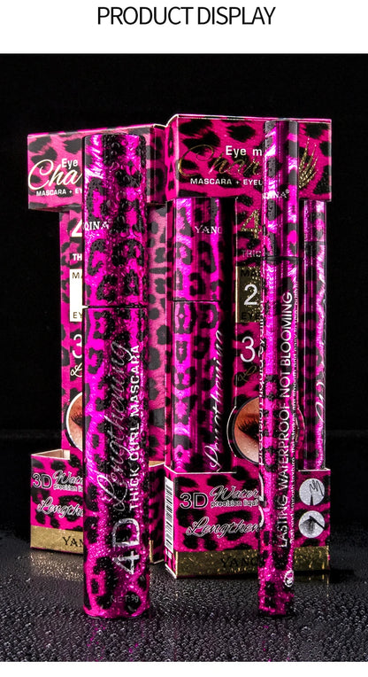 Liquid Eyeliner & Waterproof Mascara Set for Bold Eye Makeup