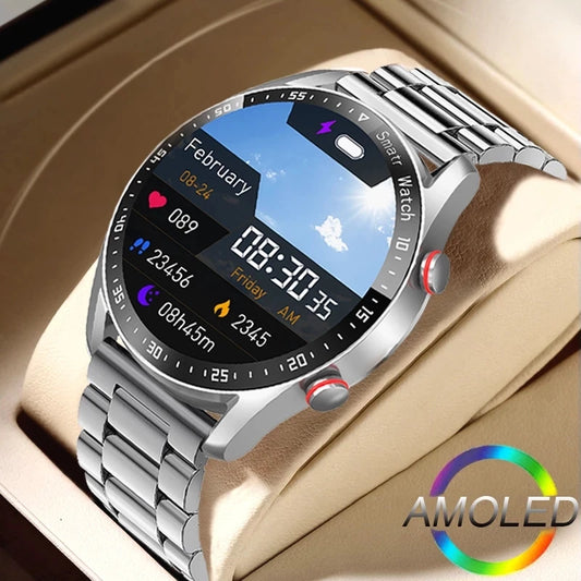 ECG+PPG Bluetooth Smart Watch with Call & Health Monitoring