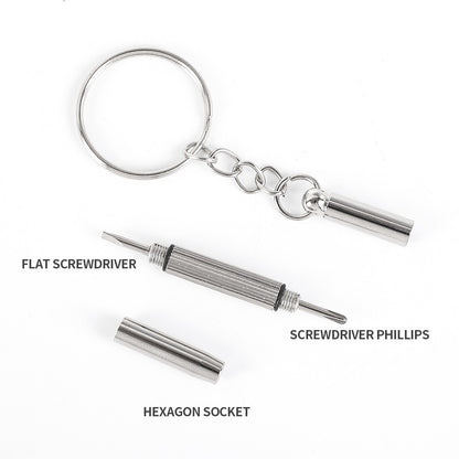 Steel Glasses Screwdriver & Watch Repair Kit