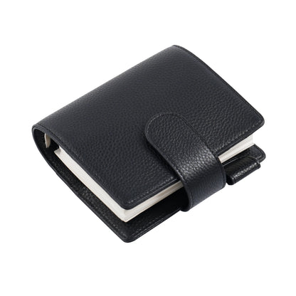 Elite Pocket A7 Rings Planner Cover – Pebbled Grain Leather, 25mm Rings