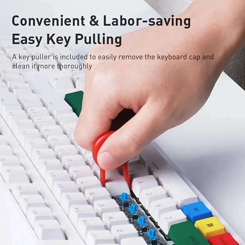 5-in-1 Keyboard & Earbud Cleaning Kit – Brush, Keycap Puller & More