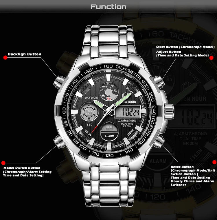 Cartmela Luxury Men’s Watches - Business & Sport Quartz