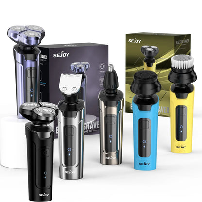 3-in-1 Electric Shaver – Beard, Nose & Razor Trimmer Waterproof