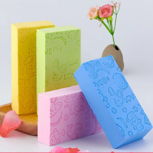Soft Exfoliating Body Scrubber – Bath Sponge & Skin Cleaner
