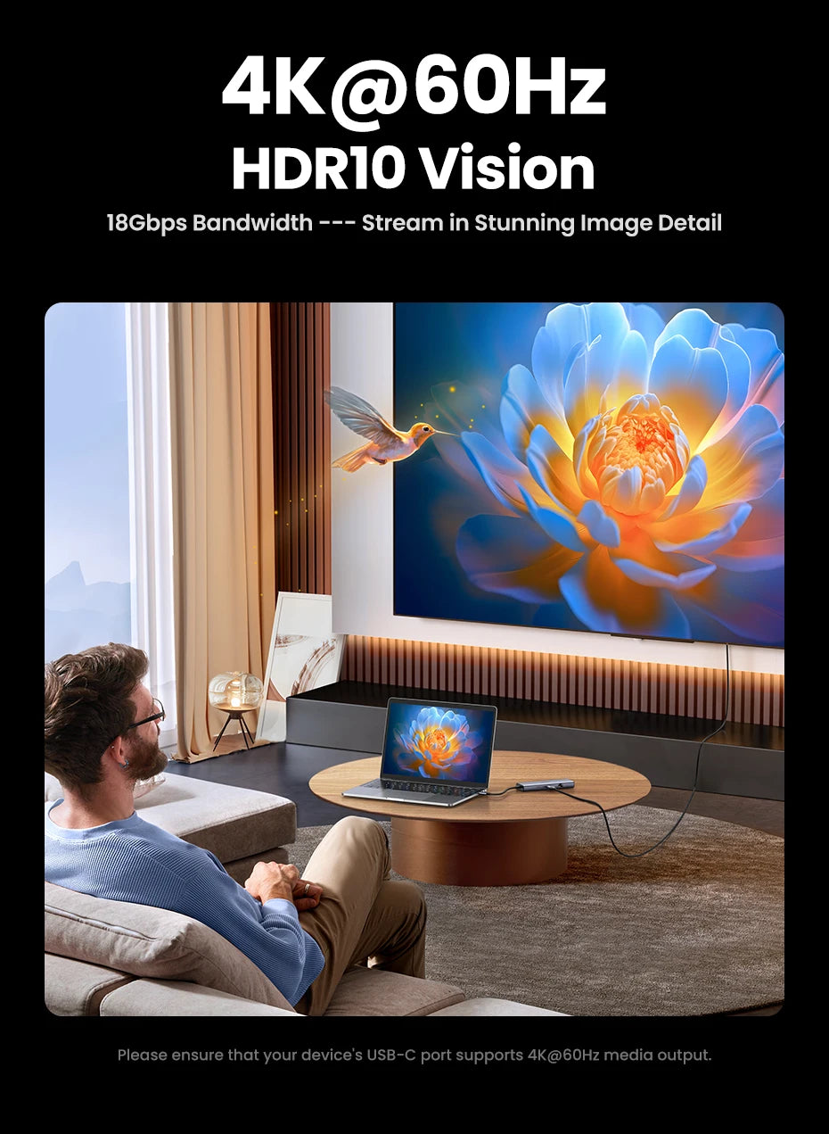 USB-C Hub – 4K 60Hz HDMI Adapter