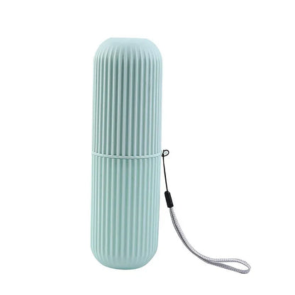 Travel Toothbrush & Toothpaste Holder – Portable Storage Case