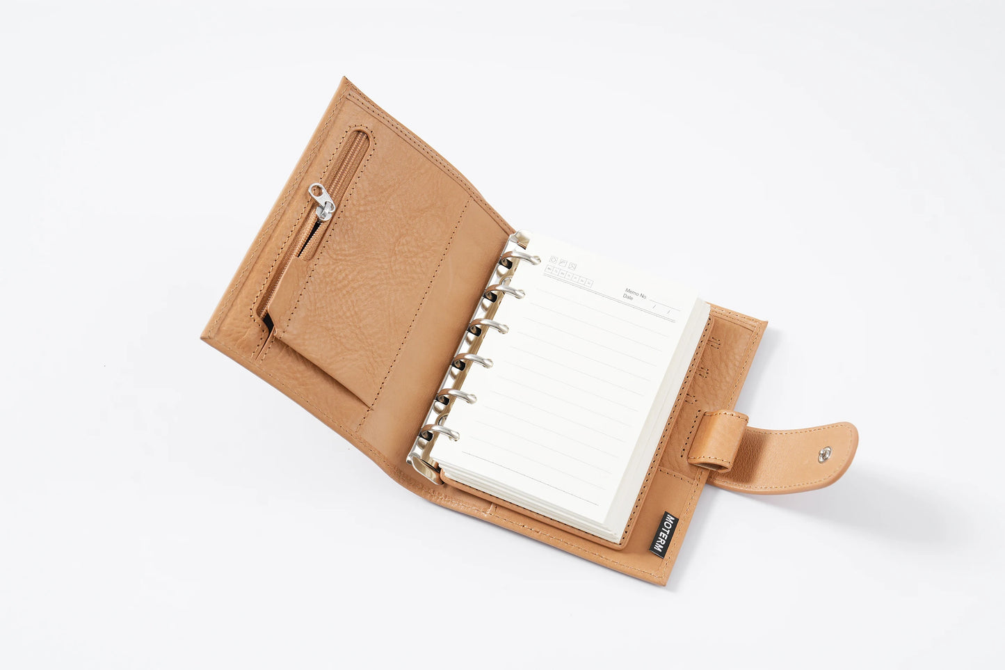 Pocket Size Rings Planner – Full Grain Vegetable Tanned Leather