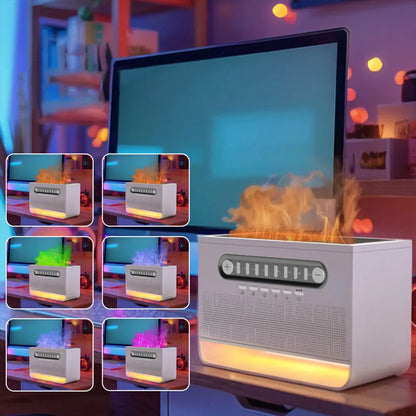 Portable White Noise Bluetooth Speaker with Night Light & Humidifier