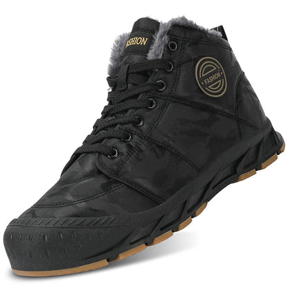 Cartmela Men's Waterproof Winter Ankle Boots