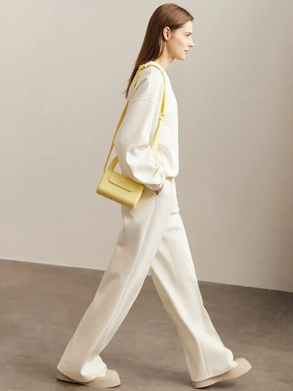 Women’s Loose Sweatshirt & Straight Leg Pants – Spring Casual Set