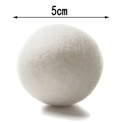 Reusable Wool Dryer Balls – Natural Fabric Softener for Laundry