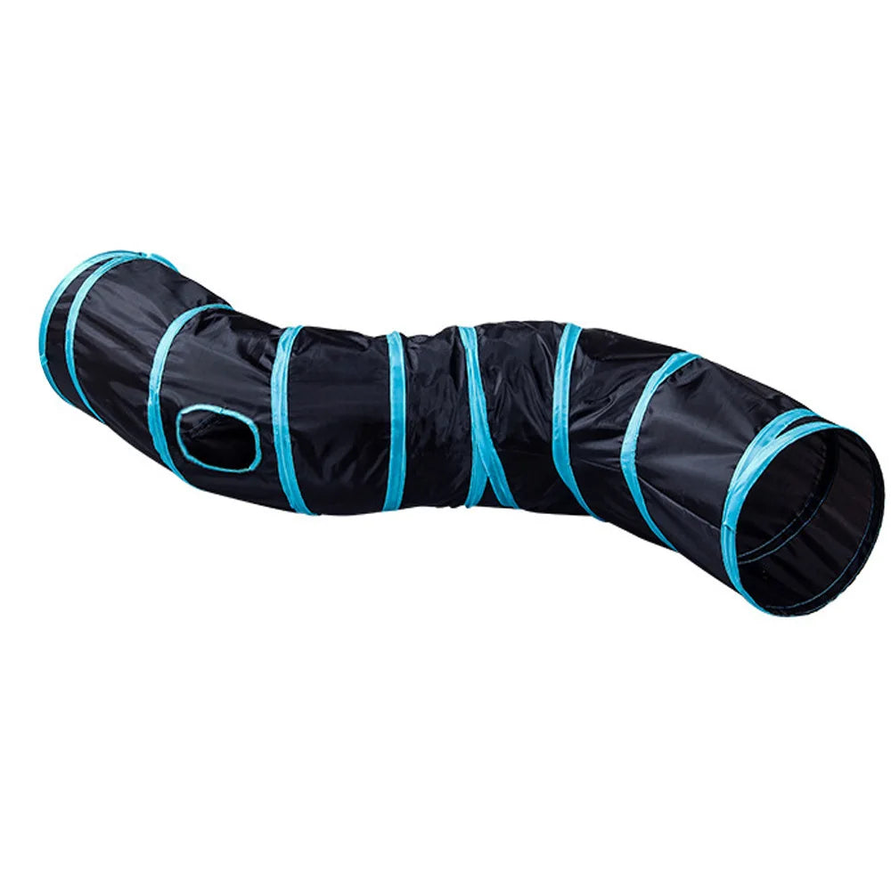 Cat S-Tunnel Foldable Toy – Indoor Fun for Curious Cats