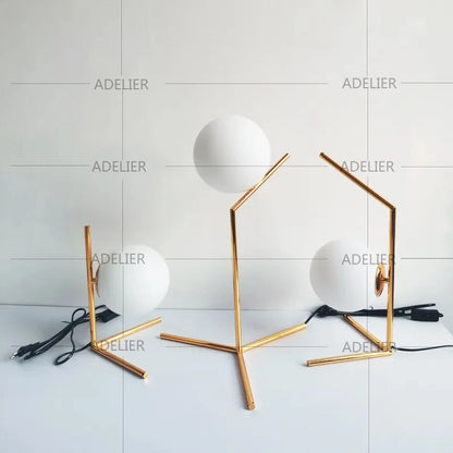 Modern Glass Ball Table Lamp