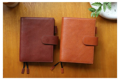 A6 Plus Leather Notebook Cover – Full Grain Vegetable Tanned