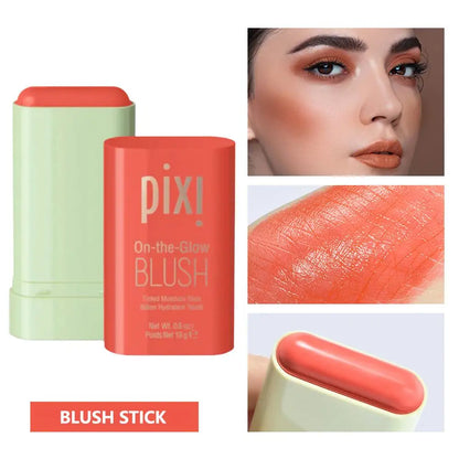3-in-1 Blush Stick – Cream Blusher for Cheeks, Eyes & Lips