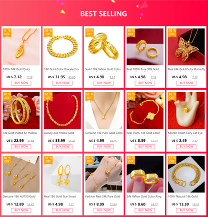Gold Color Opening Rings for Couples – Dragon & Phoenix Design