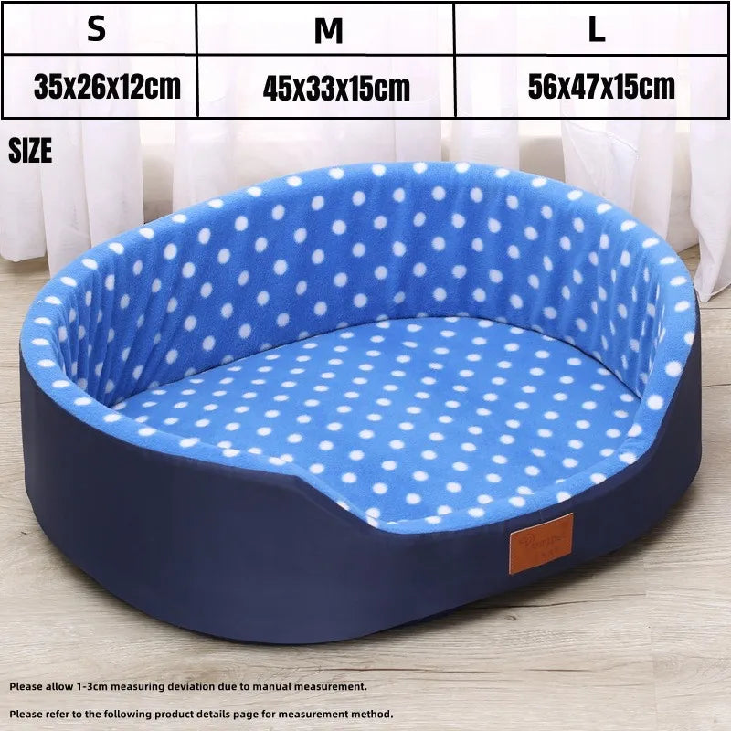 Dog Bed Mat & Sofa Kennel - Soft, Breathable Cushion