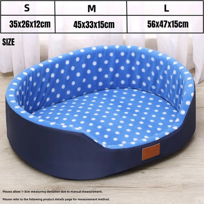 Dog Bed Mat & Sofa Kennel - Soft, Breathable Cushion