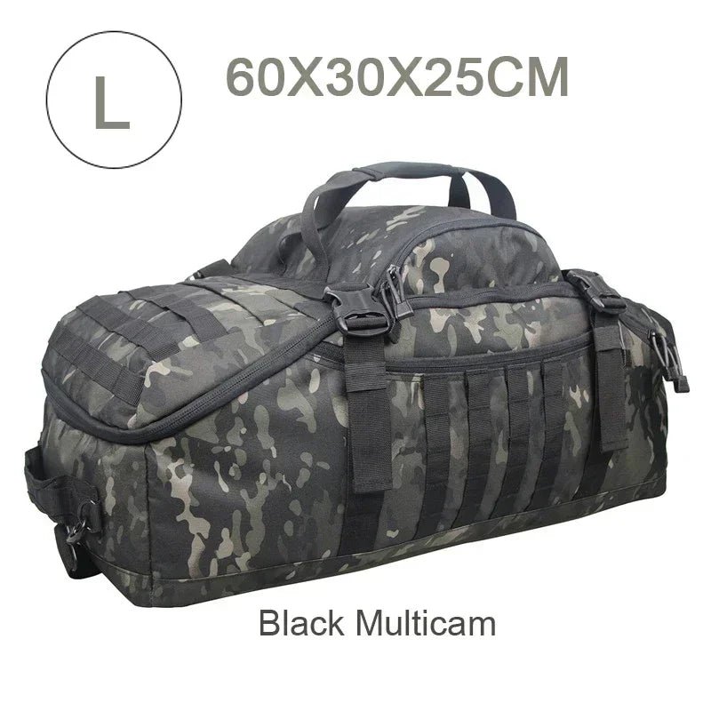 40L 60L 80L Large Tactical Duffle Backpack | Outdoor Camping & Travel Bag