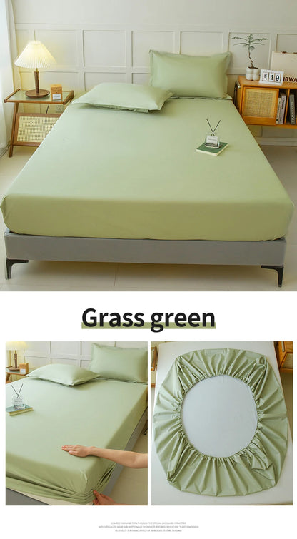 Waterproof Fitted Bed Sheet – 360° Elastic Mattress Protector
