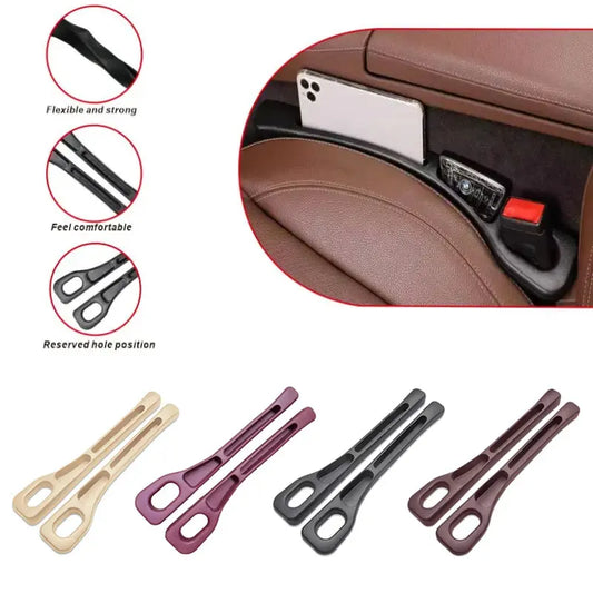 Car Seat Gap Filler Organizer – Waterproof Storage Plug with 2 Grooves