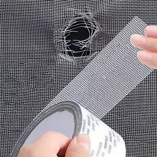Waterproof Screen Repair Tape – Self-Adhesive Insect Mesh Patch