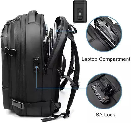 Cartmela 60L Vacuum Compression Backpack with Pump