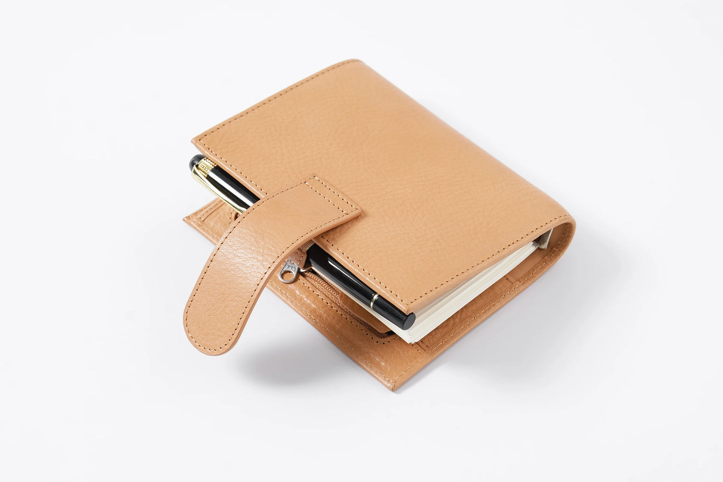 Pocket Size Rings Planner – Full Grain Vegetable Tanned Leather