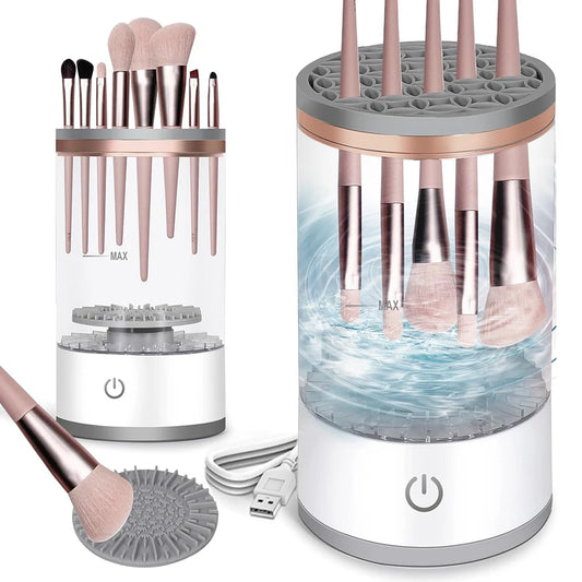 Electric Rotating Makeup Brush Cleaner | Automatic Brush Washer