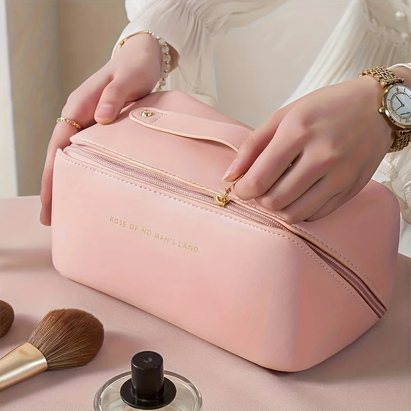 Luxury Makeup Organizer Bag for Women – Travel Cosmetic Case