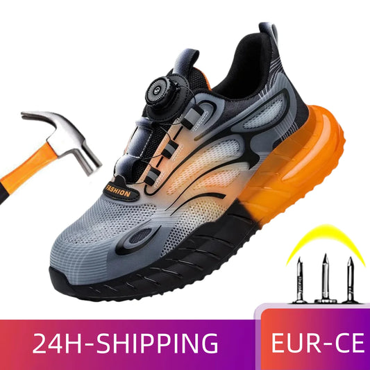 Cartmela Steel Toe Safety Shoes for Men – Breathable
