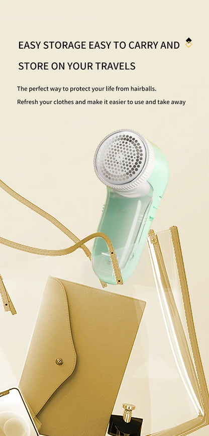 Portable Electric Fabric Lint Remover & Shaver
